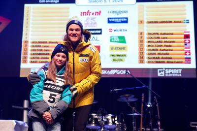 Official draw of starting numbers for Audi FIS Ski World Cup Slalom in Kranjska Gora