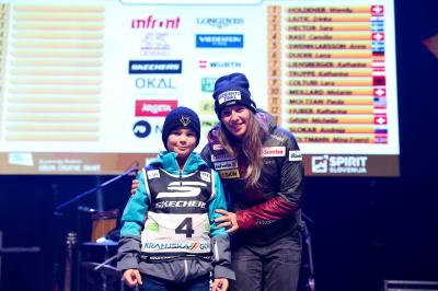 Official draw of starting numbers for Audi FIS Ski World Cup Slalom in Kranjska Gora