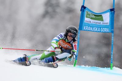 AUDI FIS Ski World Cup Giant Slalom for 60.Golden Fox Zlata Lisica
