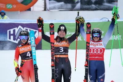 AUDI FIS Ski World Cup Giant Slalom for 60.Golden Fox Zlata Lisica